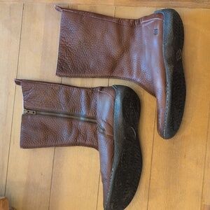 Born Andorra Brown Leather Boots Sz. 10